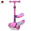 Professional Design LED Light Up Wheel Mini Kick 3 in 1 Scooter CE EN71