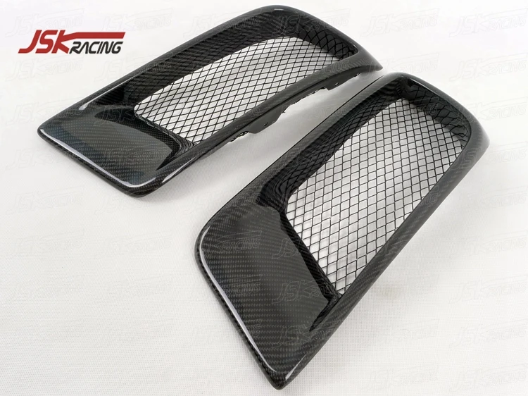 20082015 Raliat Style Carbon Fiber Front Bumper Air Duct For