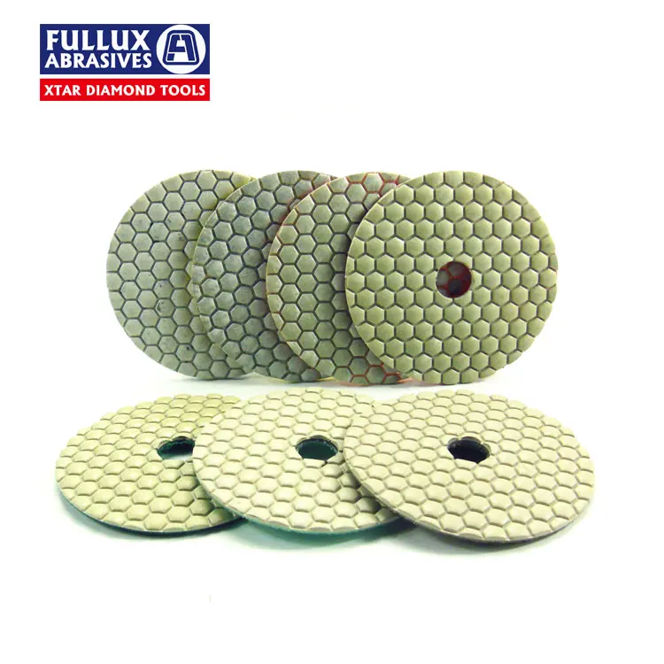 Wet And Dry Resin Bond Polishing Pads For Quartz Marble