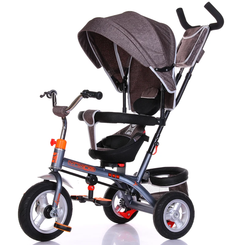 Müzik Ve Işık 3 Tekerlekli Pedallı Araba/itme Çubuğu