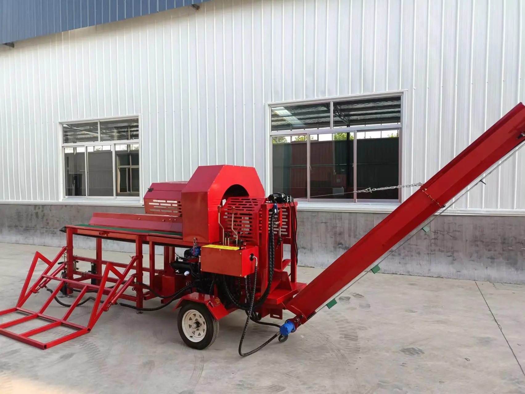 Firewood Cutting Machine for Home Use - Log Splitter 35T