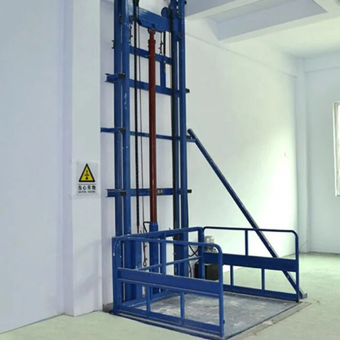 best quality warehouse cargo lift hydraulic electric