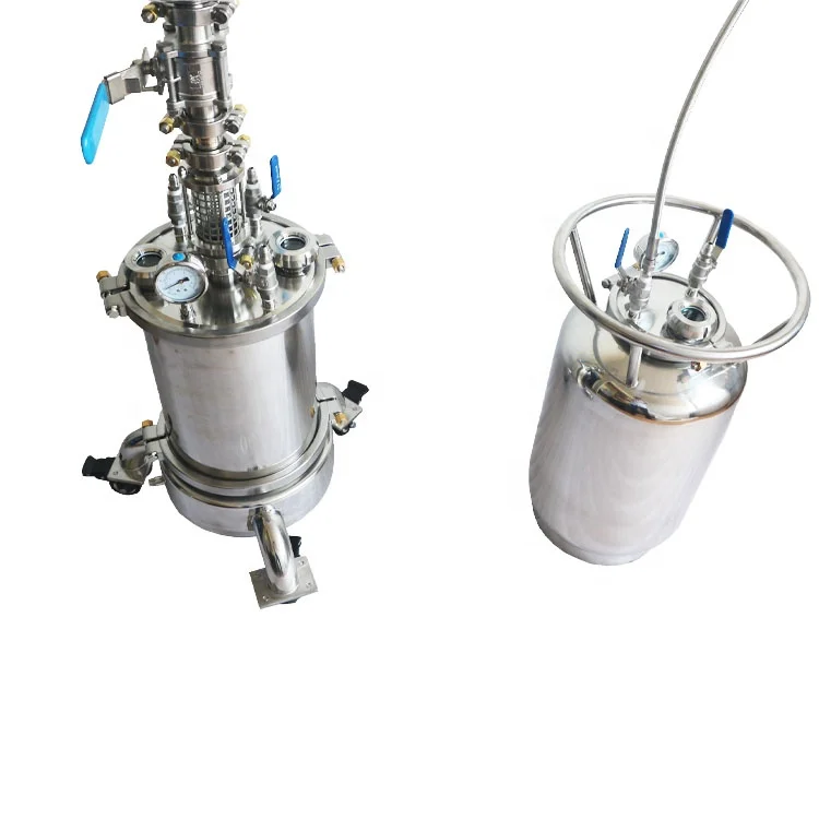 5 Pound Closed Loop Extractor With Dewaxing Column And Recovery Tank