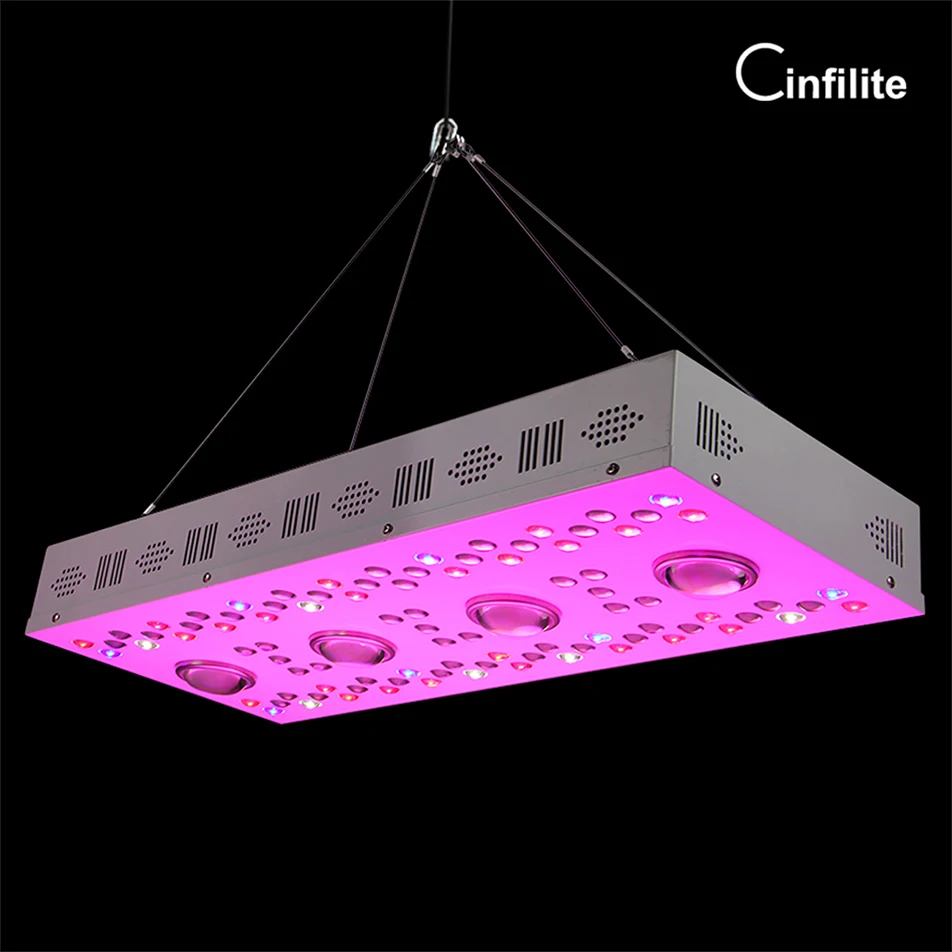 US Warehouse Infilite SJV-COB-1000 Full Spectrum 650 True Watts COB 1000w LED Grow Light For Indoor Plants Seeding Veg Bloom