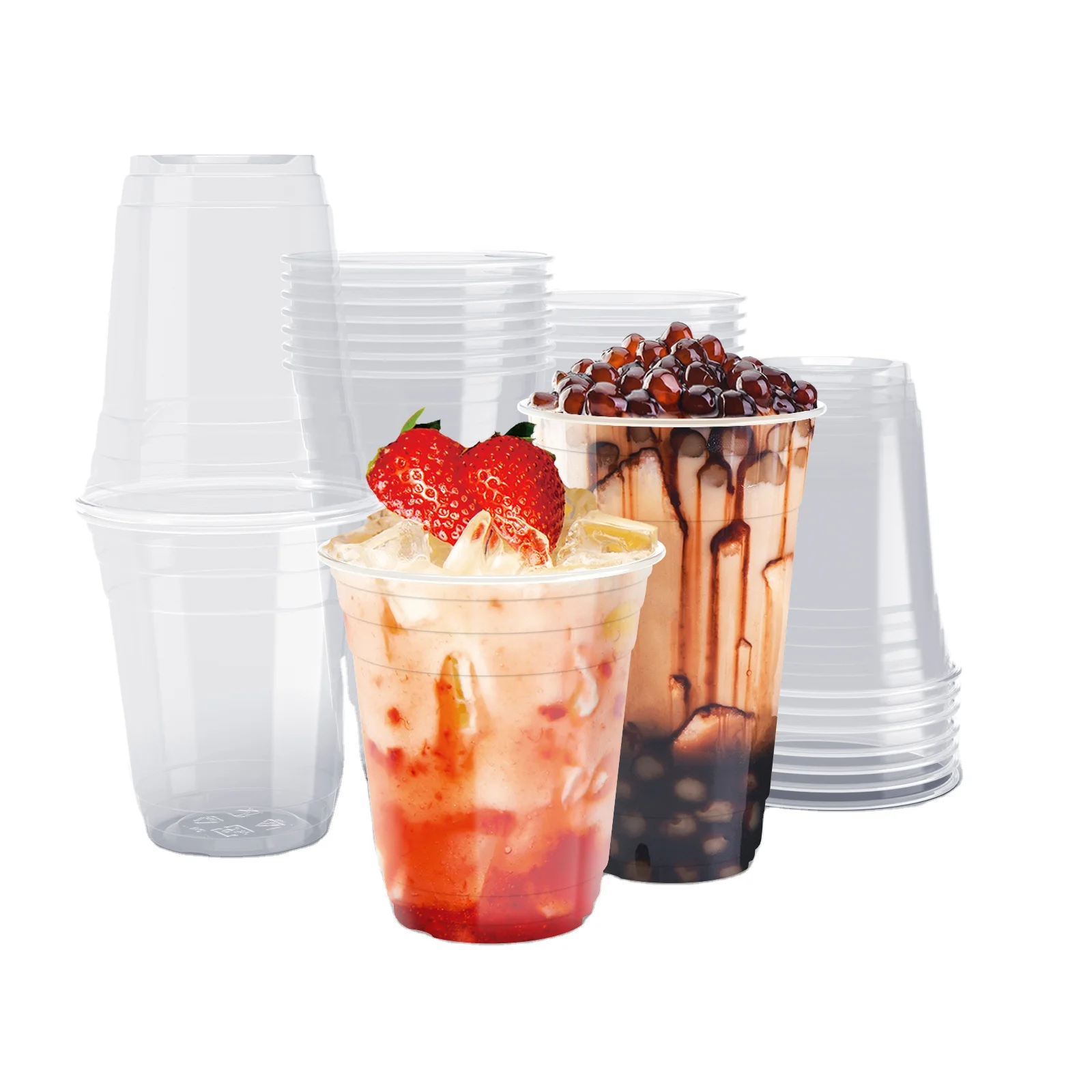Clear Disposable Plastic Cups 13oz For Beverage Buy Plastic Beverage