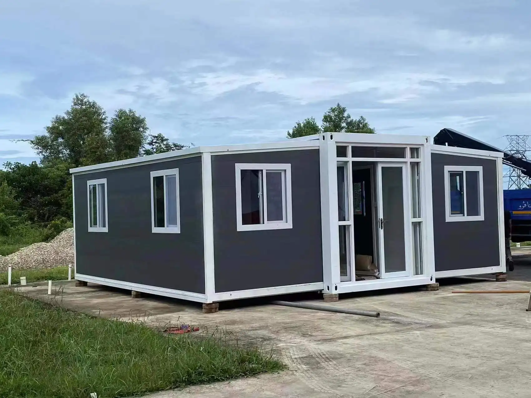 Factory 40Ft 20Ft Luxury Foldable Expandable Container House Camping ...