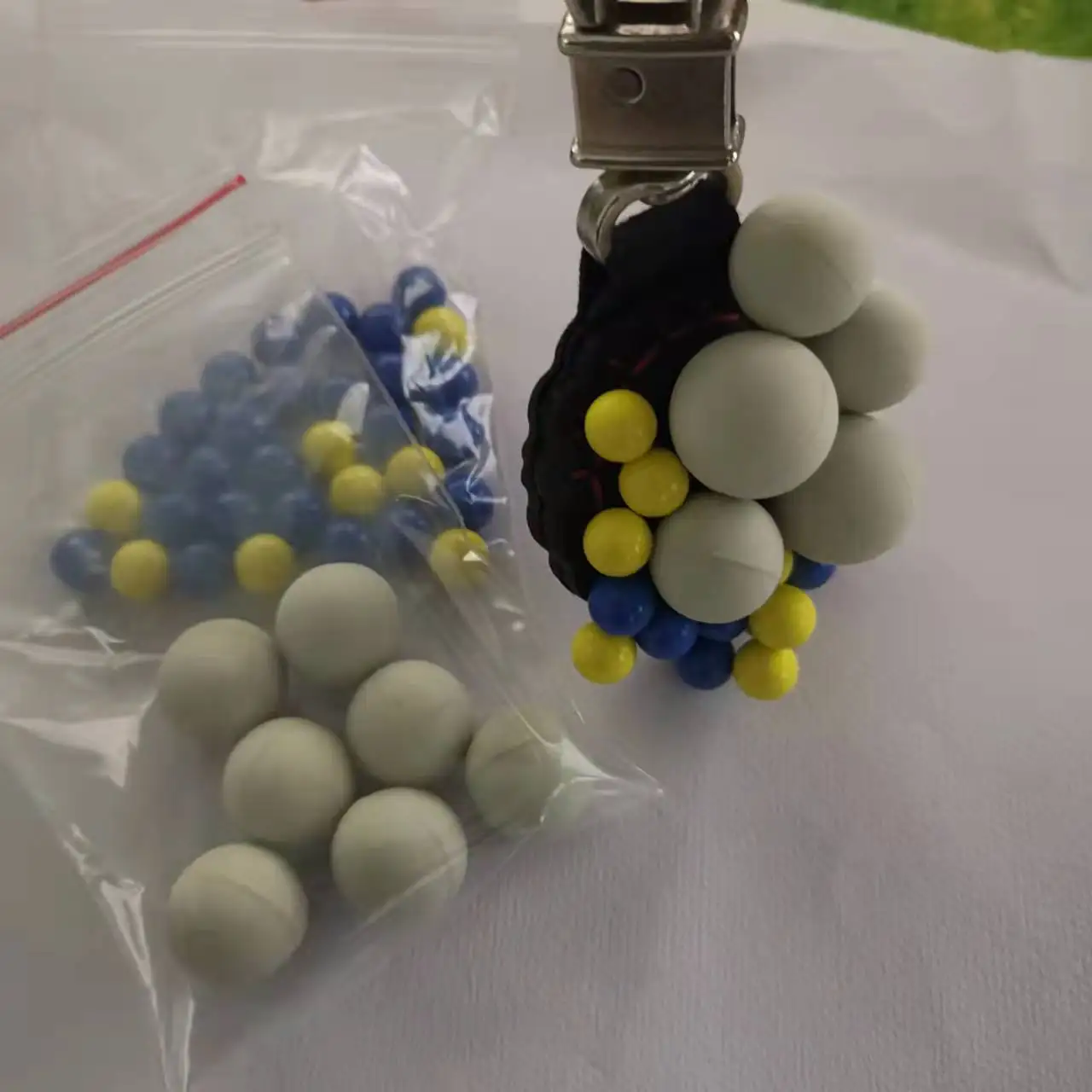 18.09mm Pink Rubber Coated Steel Balls Buy Colored Rubber Coated