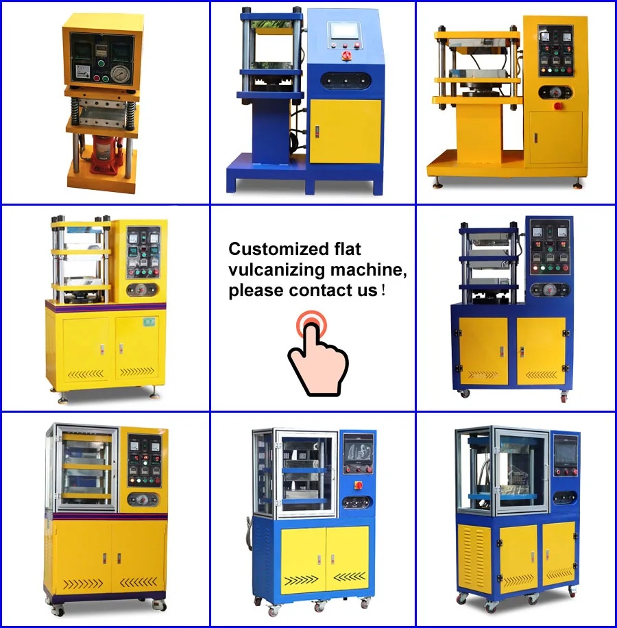 Flat vulcanizing machine