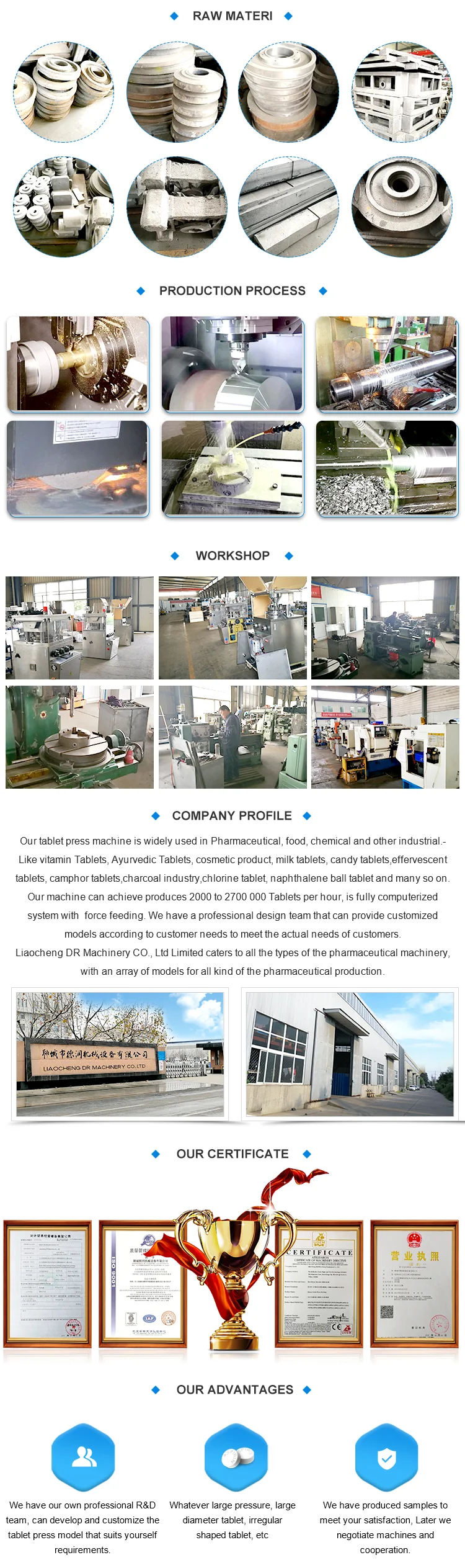 salt tablet press machine