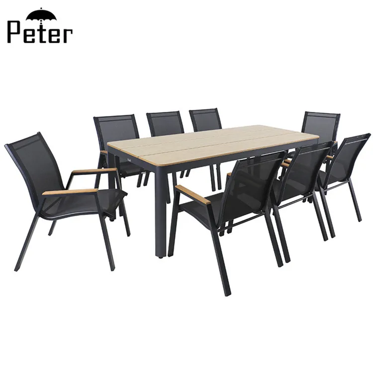 Outdoor 9pcs Dining Set 