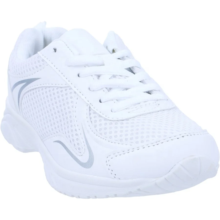 new stylish durable cemented kids white sports shoes children school shoes
