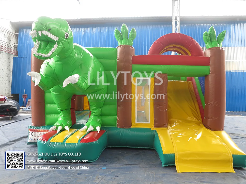 Lilytoys Inflatable Dinosaur Bouncer For Kids Combo Games Buy