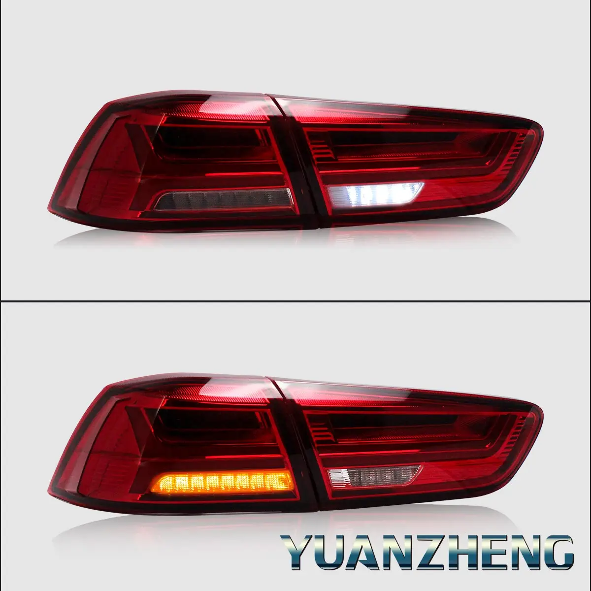 VLAND factory  Car Tail lamp for Lancer LED Taillight 2010 2015 2018 for Lancer Tail Light  with Moving signal  wholesale price