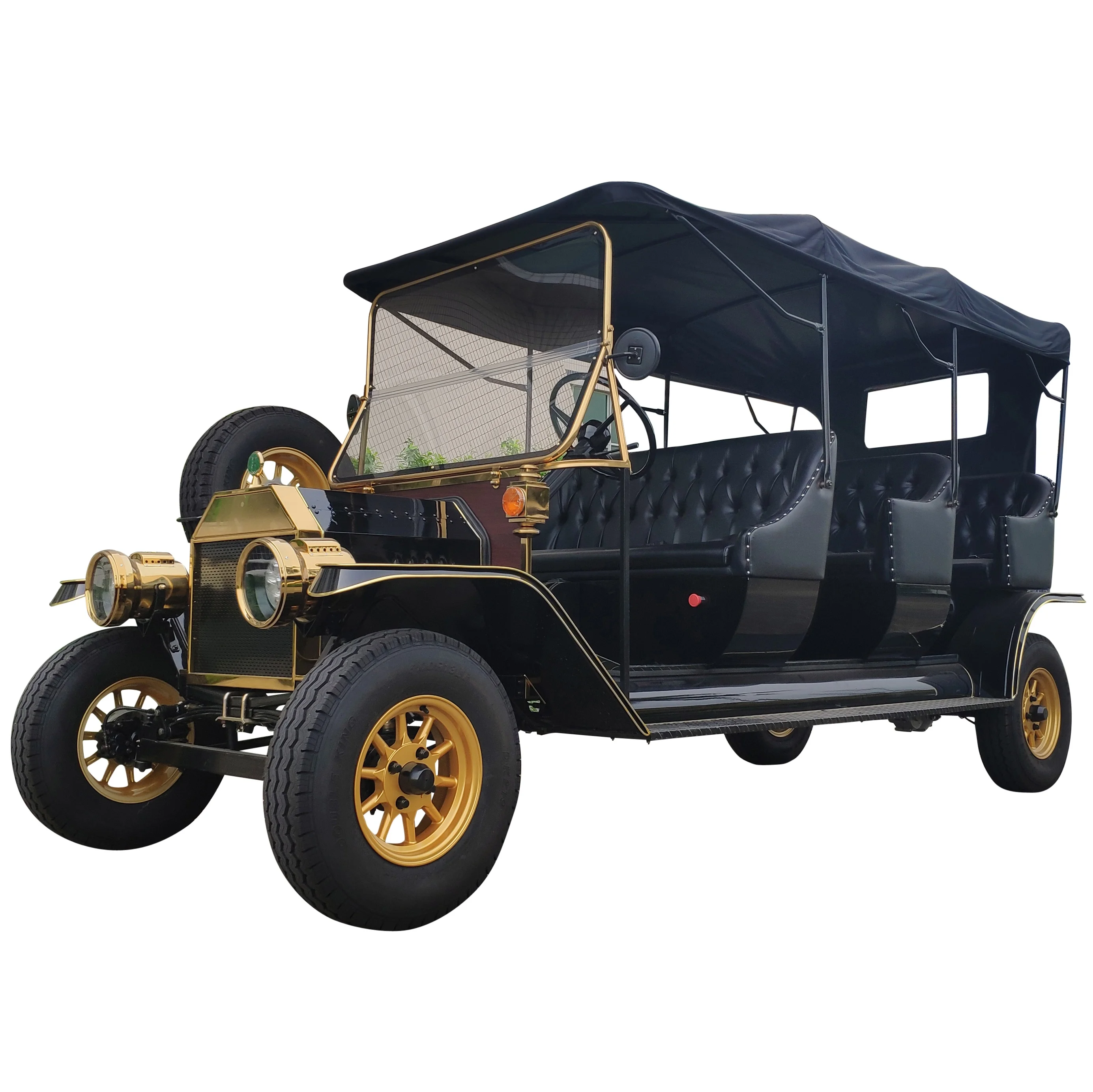 Rariro 8-Seater Electric Golf Cart Buggy Steel Plastic Material for Station Port Airport Mall School Villa Hotel Golf Course