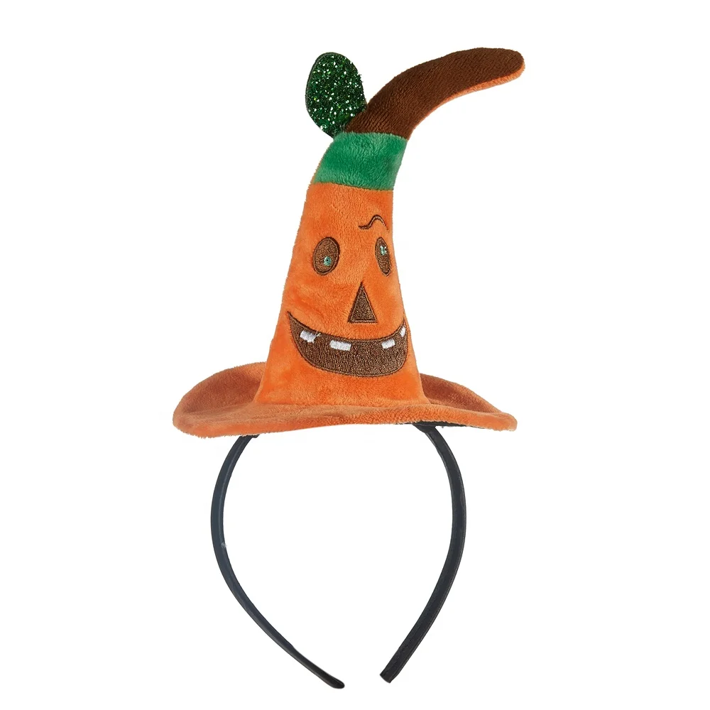 Halloween Orange Hat Hair Band 