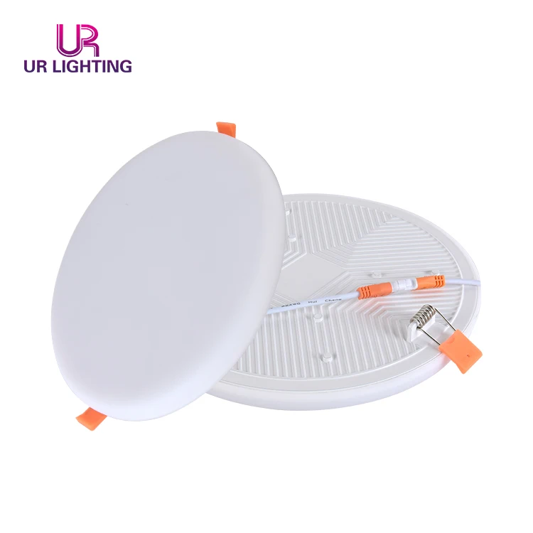 Factory Price Wholesale Round Indoor Recessed 8 18 24 36 W Frameless Led Panel Light