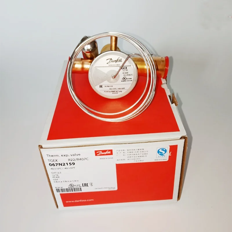 Thermostatic Expansion Valve, TGEX, 12TR, R-22, R-407C - detail 4