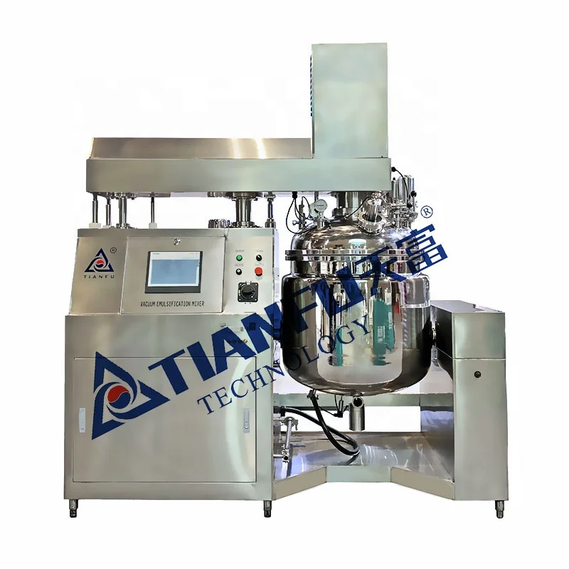 
TFZRJ-200L Cosmetics or pharceuticals production line Vacuum Emulsifying Homogenizer 