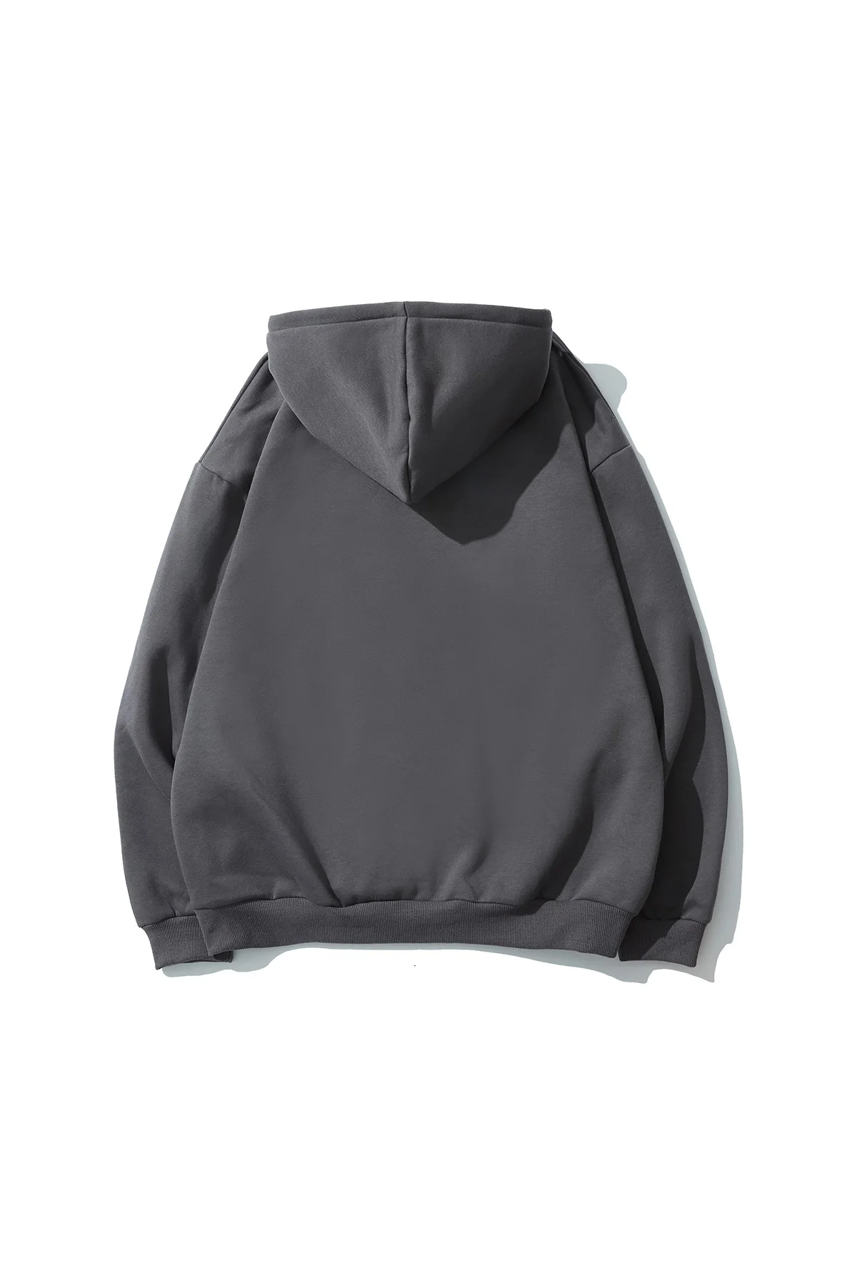 定制连帽衫宽松羊毛套头衫男士连帽衫运动衫