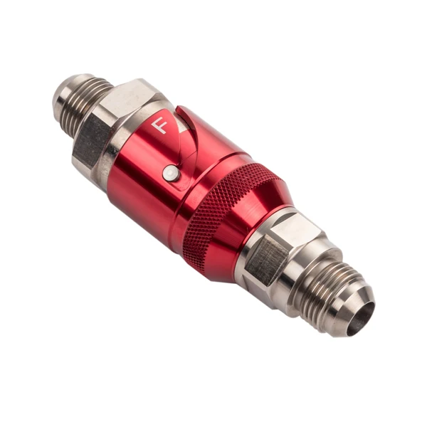 High Performance Titanium Quick Release Dry Brake Coupling Disconnect Plumbing Hose Adapter