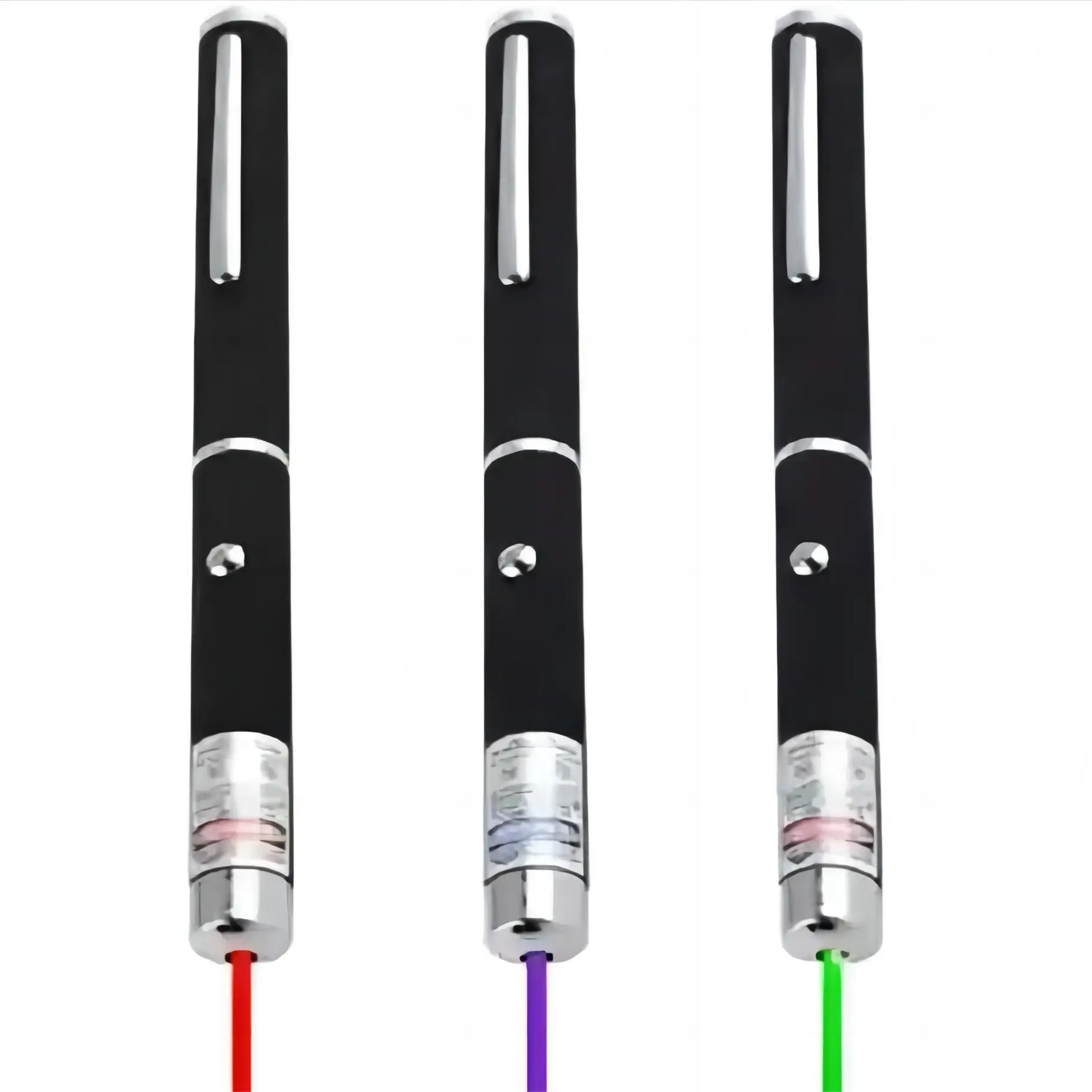 Biumart Interactive Cat Laser Pen Toys Usb Multicolor Cats Stick Funny