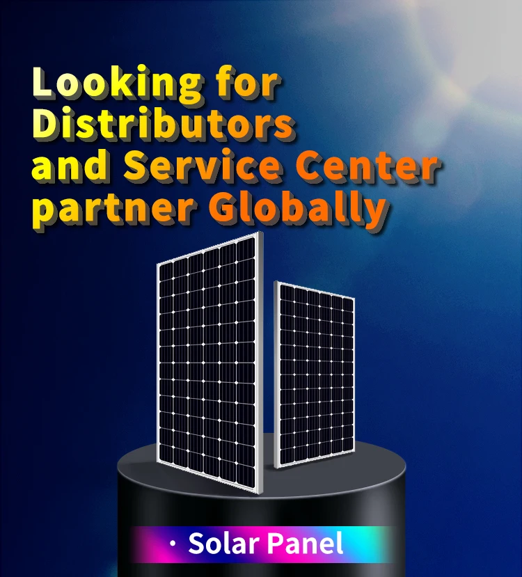 Wholesale High Quality Home Solar Panel 62/72/96 Cell 350w 360w 420w