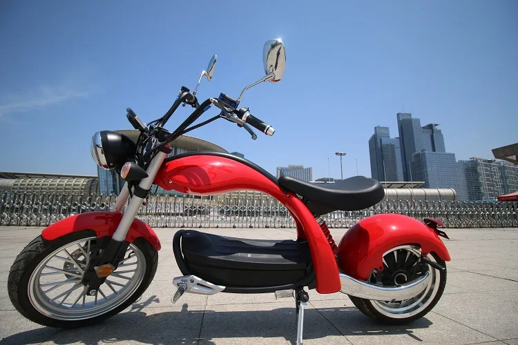 宽轮电动摩托车踏板车with60v 20ah可移动电池销售 3000w motor