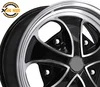 car wheel rims 15 inch black machine lip fit for Germany market