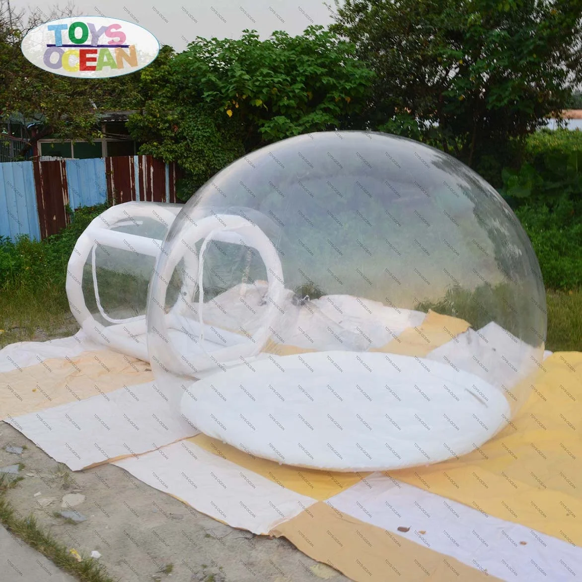 Inflatable Bubble Camping Tent Transparent for Outdoor Using