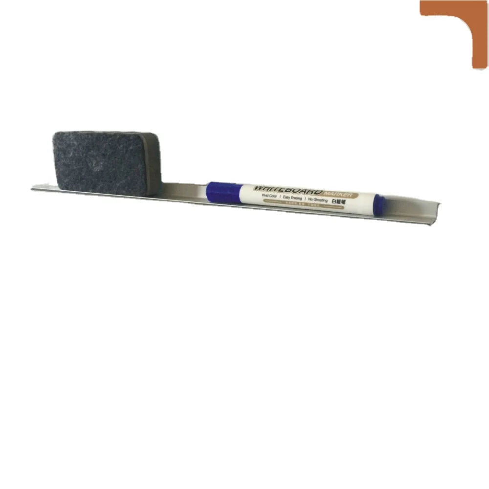 
Aluminium glass Whiteboard Marker Pen Holder pen tray 