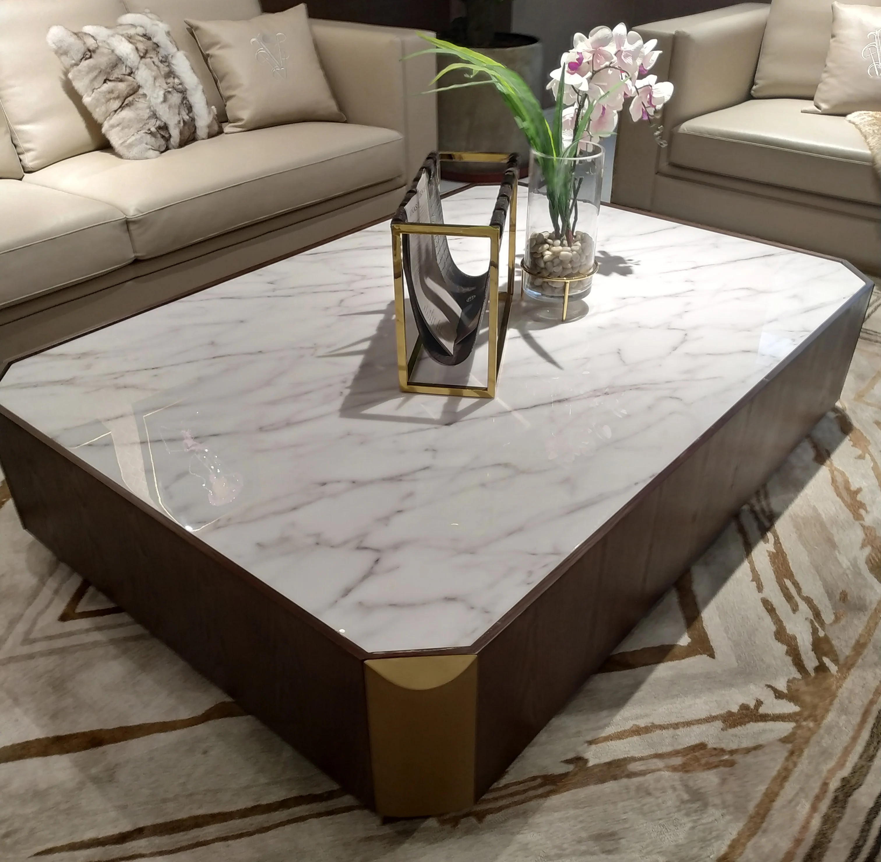 white marble living room furniture