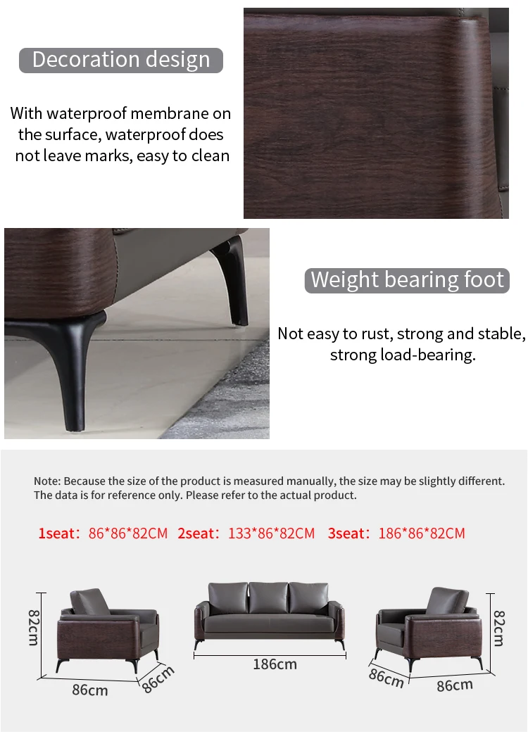 Pengpai School Lounge Set Leather Sofa Modern Lounges And Sofas Furniture