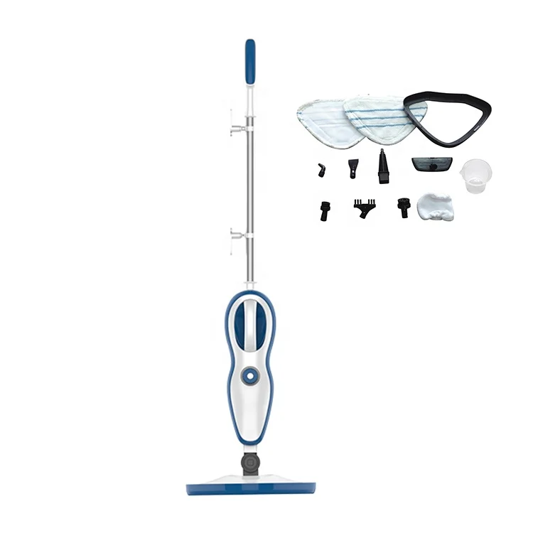10 In 1 Steam Mop 1500w Water Tank 370ml Detachable Water Tank Anti