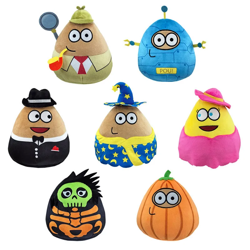 Allogogo My Pet Alien Pou Dressed Plush Stuffed Doll 2024 New Arrival ...