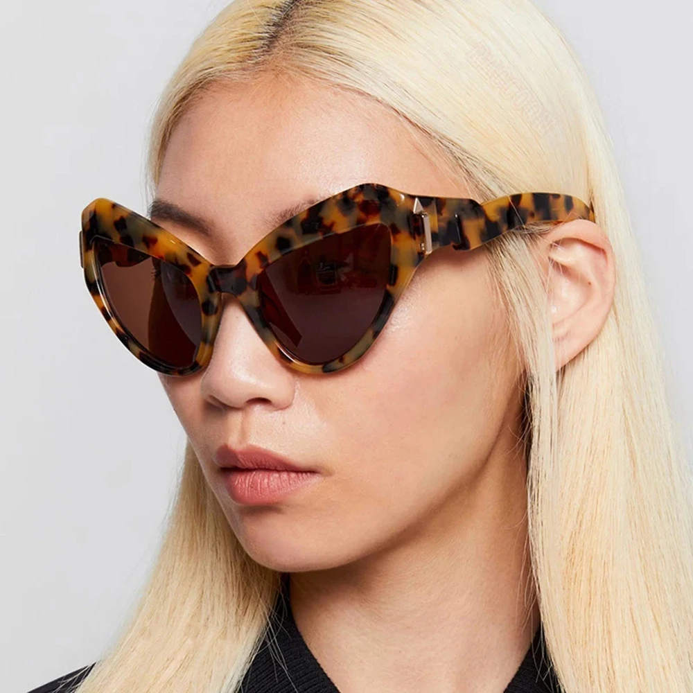 2024 Vintage Leopard Cat Eye Sunglasses for Men & Women 