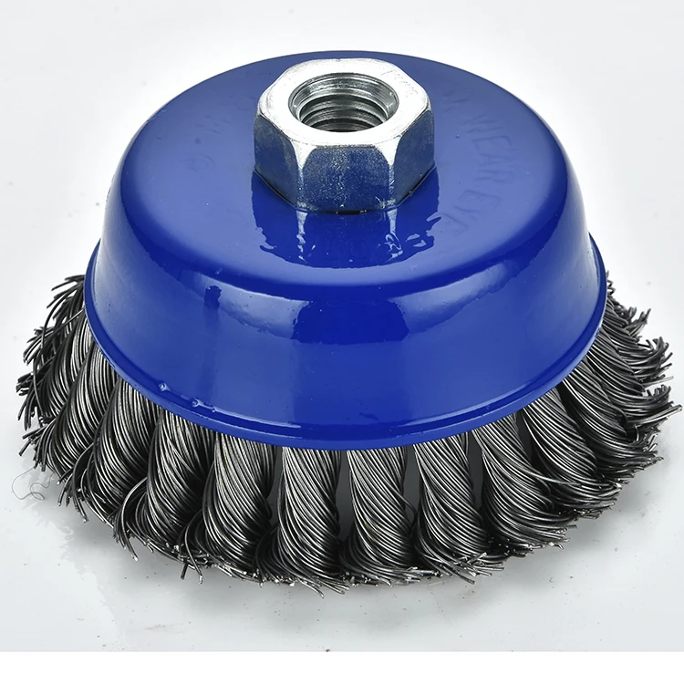 Practical Power Twisted Wire Cup Brush Wire Brush For Metal Polishing
