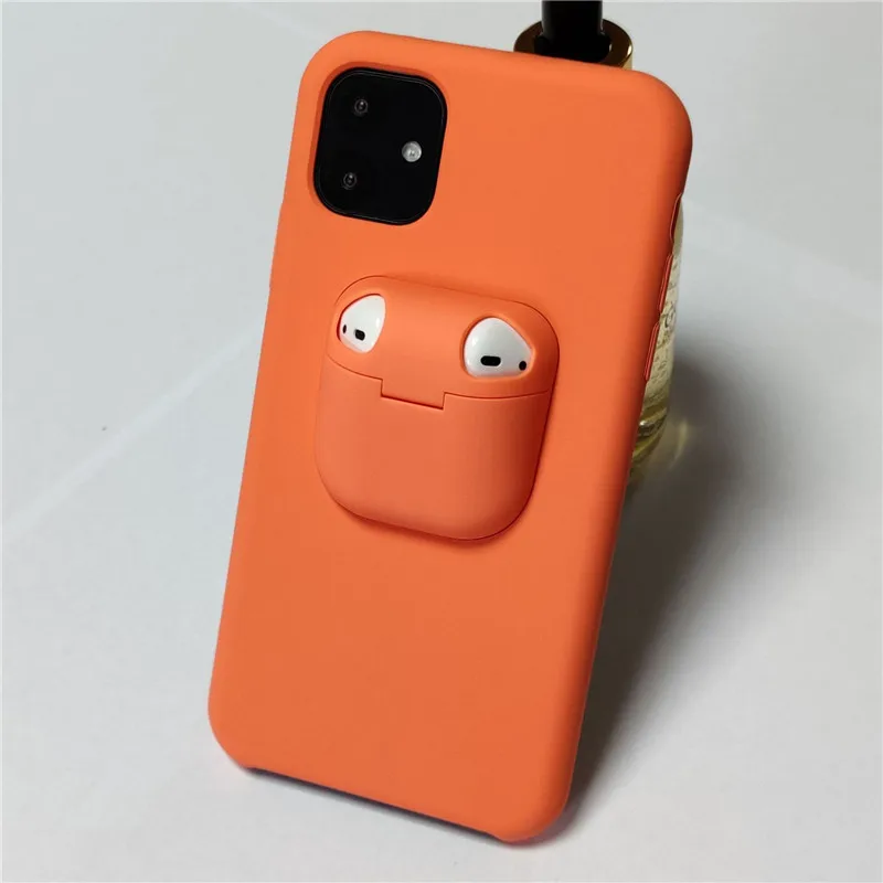 Colorful Silicone Phone Case Earphone Cover Headset Shell