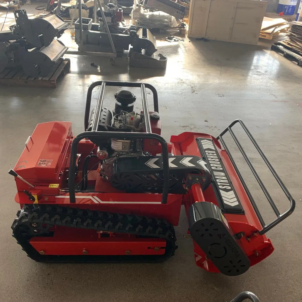 Diesel Remote Control Lawn Mower 800mm With Y-shaped Vertical