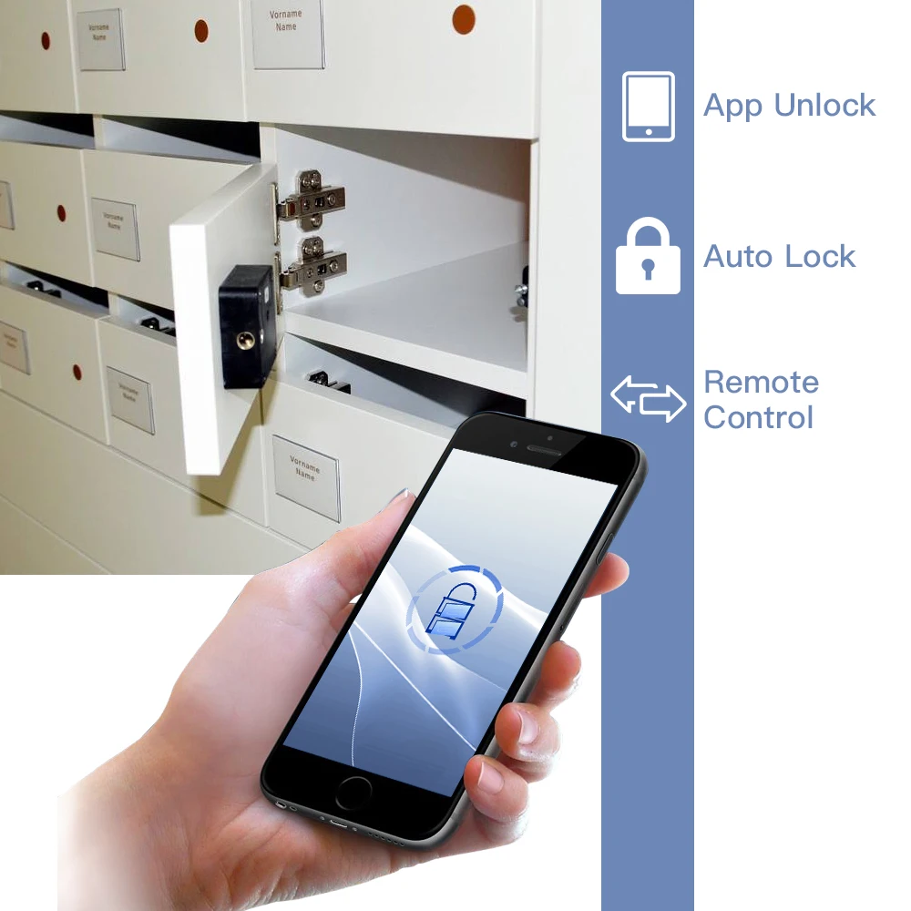 Fingerprint Drawer App Control Wireless Lock Digital Smart ...