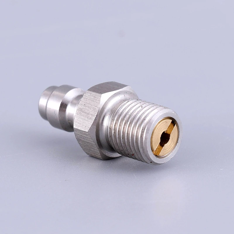 Stainless Steel Paintball Pcp Fill Nipple With One Way Valve Buy Fill