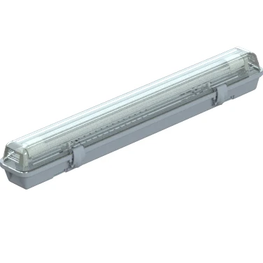 SAA IP65 led waterproof batten double t8 tube light fittings PT2N2S