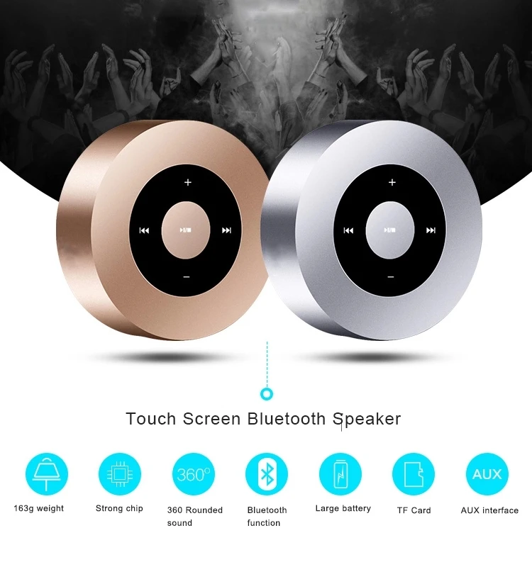 High quality waterproof Musicity Led Light With Bluetooth Speaker Portable Wireless - ANKUX.COM