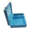 Magnetic Lid Home Appliance Storage Box, Square Blue Paper Box