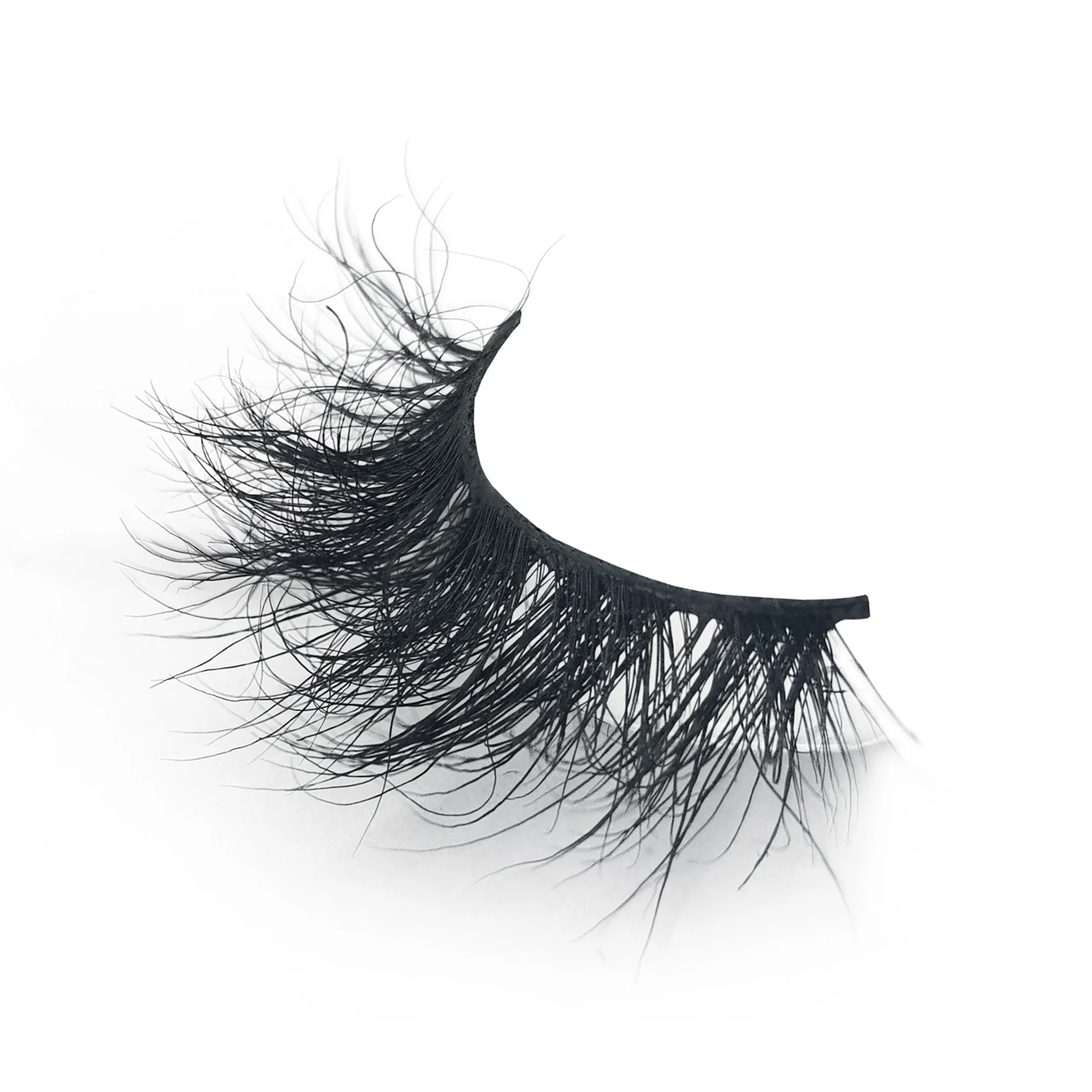 
Hand made private label 3D 5D 25mm mink eyelashes, premium mink strip lashes and custom eyelash package 