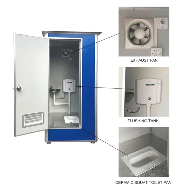 Cheap Plastic Outdoor Luxury Mobile Toilets Mobile Toilets In Kenya