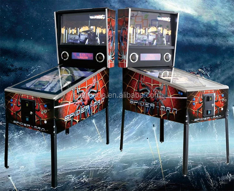 Pinball Machine Without Flippers - Three Screen Display