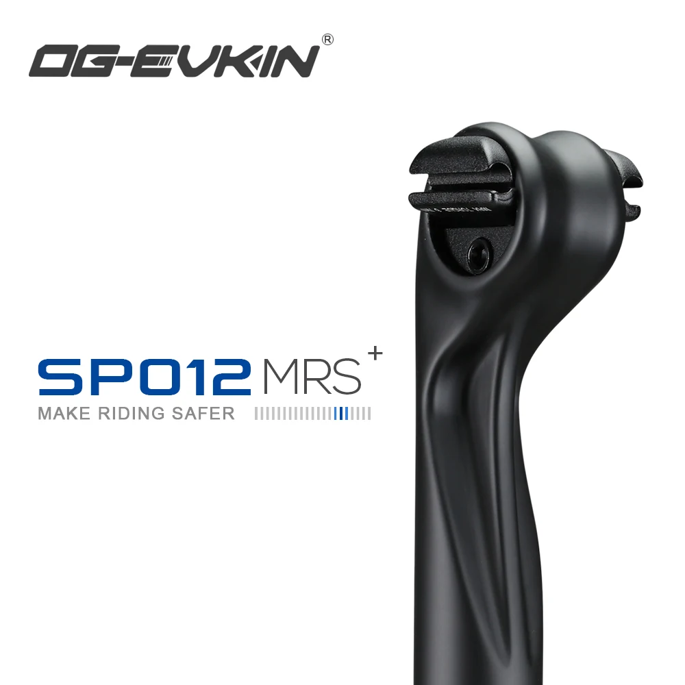 OG EVKIN SP 012 Carbon Seatpost 27.2 31.6MM 15MM Offset MTB Or Road 400MM Seat Tube Bicycle Parts Mountain Bike Ultralight