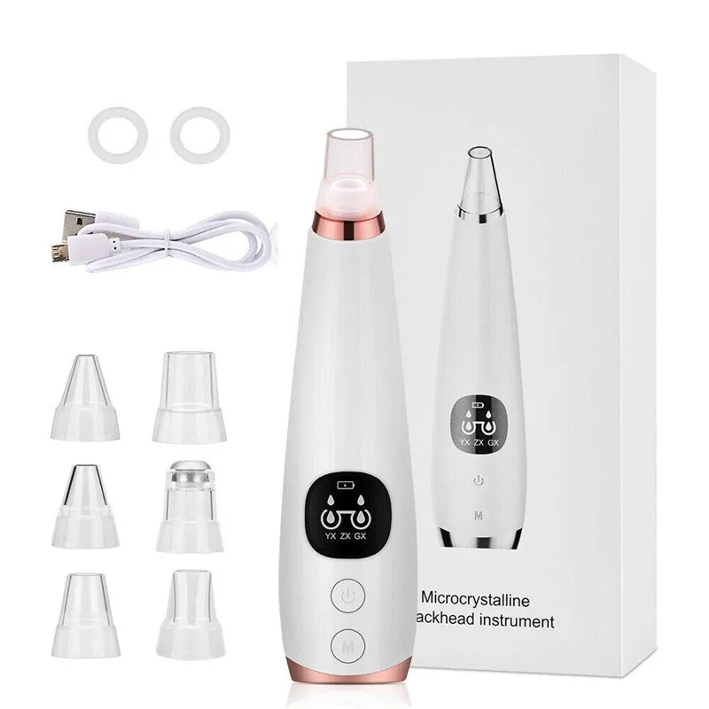 best selling product in usa beauty 6 heads suction pore cleanser acne comedone tool beauty equipment electric blackhead remover