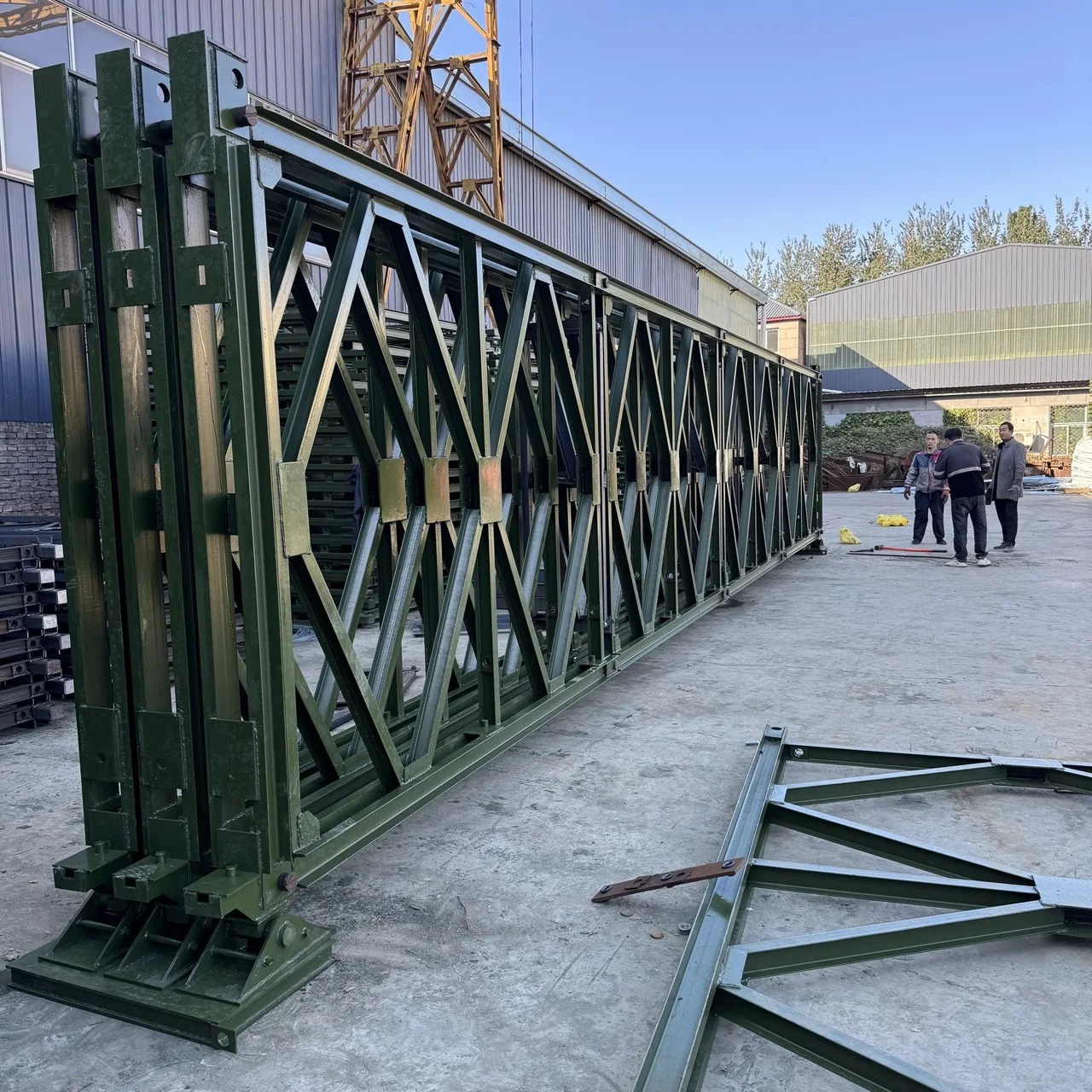 Prefabricated Easy Build Modular Truss Bridge Construction Compact 200 ...