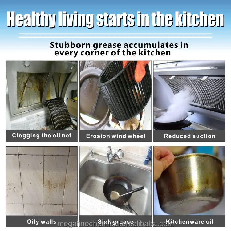 kitchen cleaner foam spray
